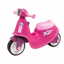 BIG Motorka BIG Scooter Girlie růžové [800056376]