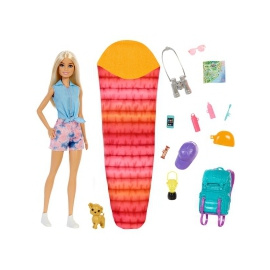 Mattel Barbie Dreamhouse Adventures Kempující panenka Malibu [HDF73]