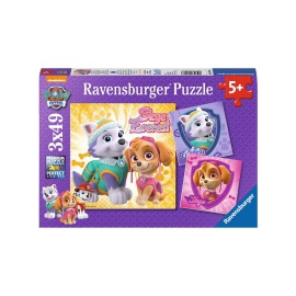 Ravensburger Puzzle Tlapková Patrola 3x49 dílků