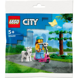 LEGO City 30639 City Psí park a koloběžkářka