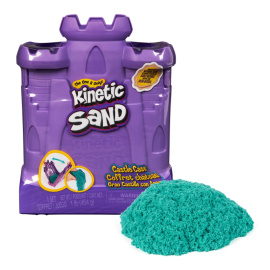 Spin Master Kinetic Sand - Kufřík ve tvaru hradu - 454 g (6068384)