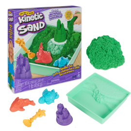 Spin Master Kinetic Sand - Sandbox Set zelený - 454 g (6067479)